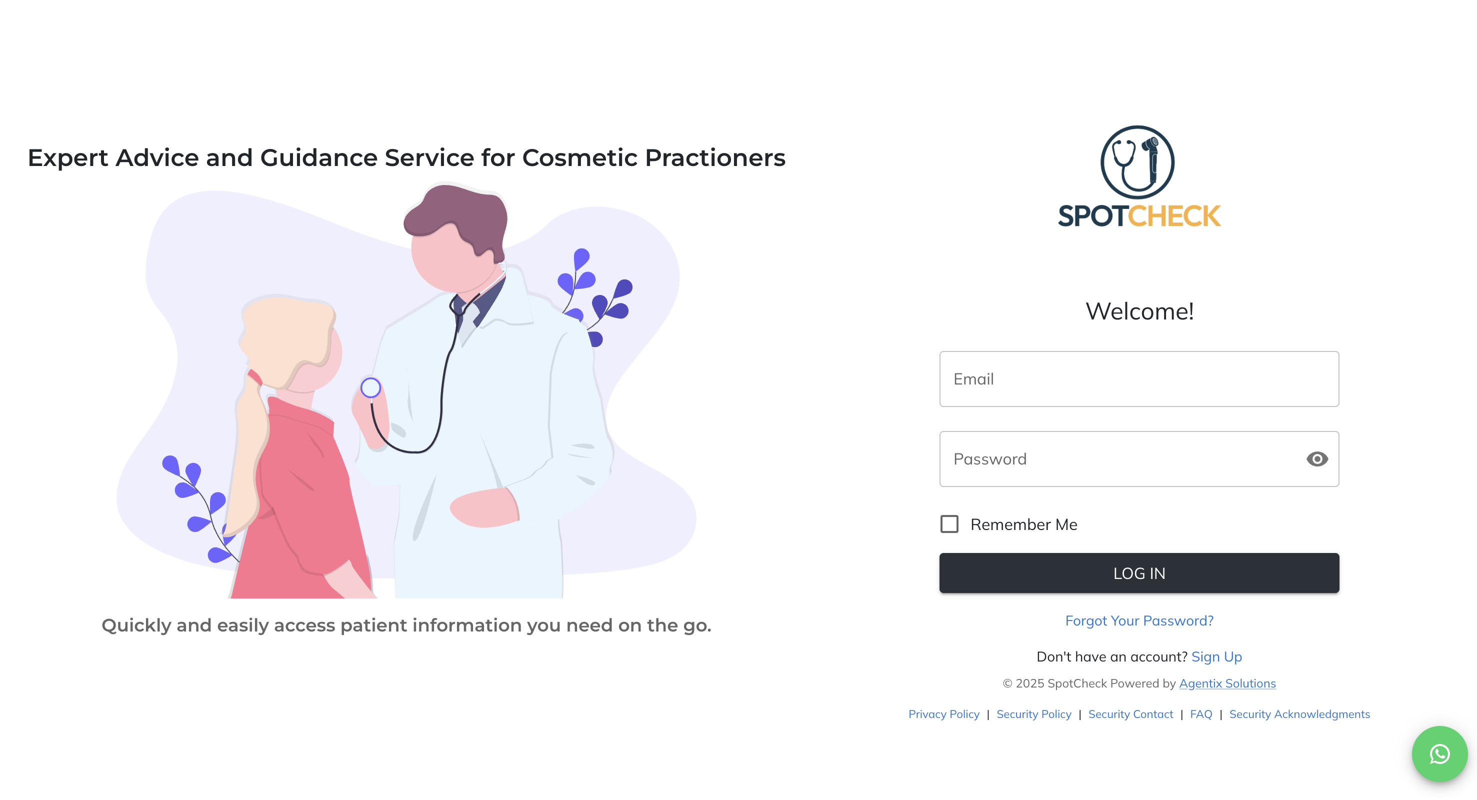 Platform login